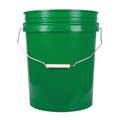 World Enterprises Bucket, 14.5 in H, Green 5GRN